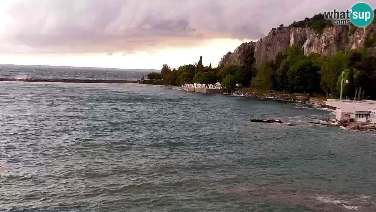 Webcam Sistiana – Vista sulla marina e sulla baia