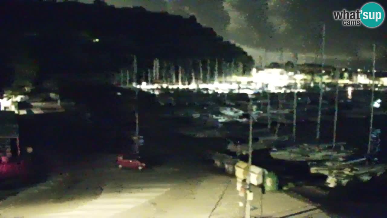 Webcam Sistiana – Vue sur la marina et la baie