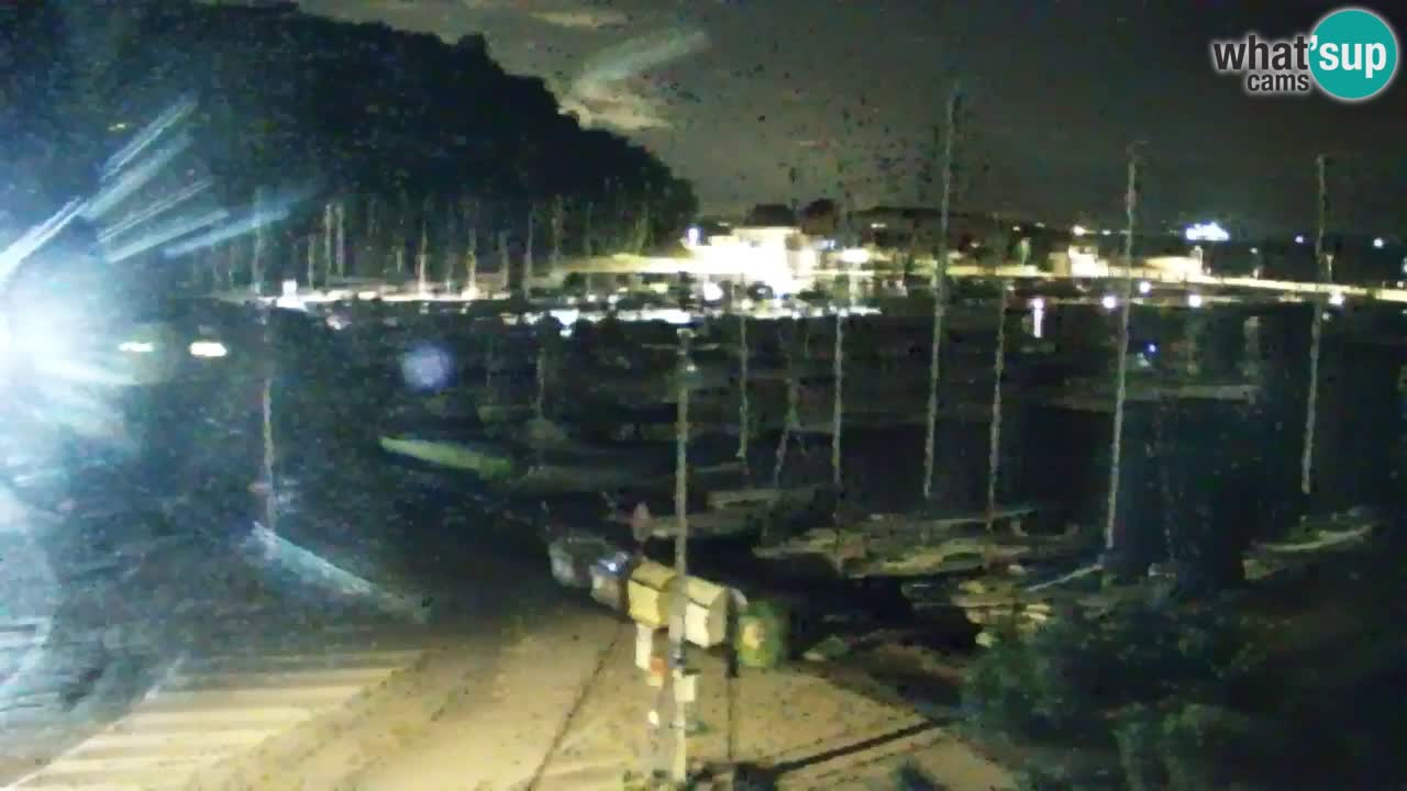 Webcam Sistiana – Vue sur la marina et la baie