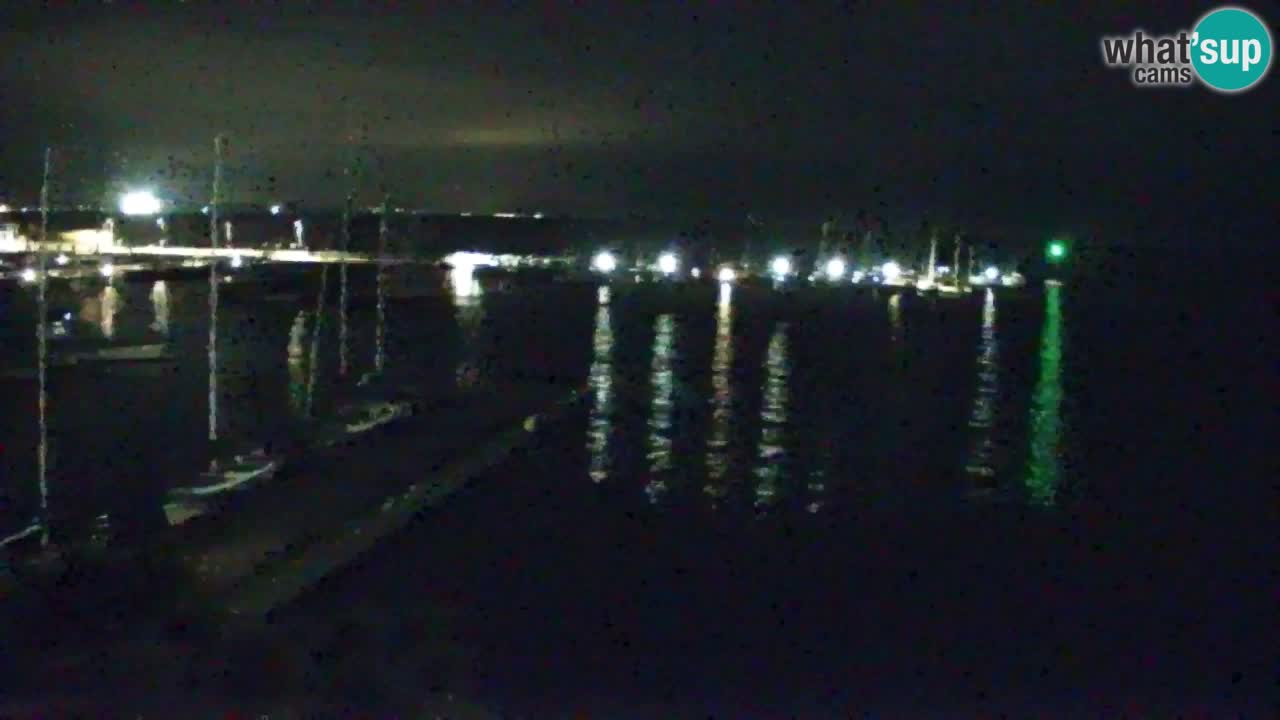 Webcam Sistiana – Vista sobre la marina y la bahía