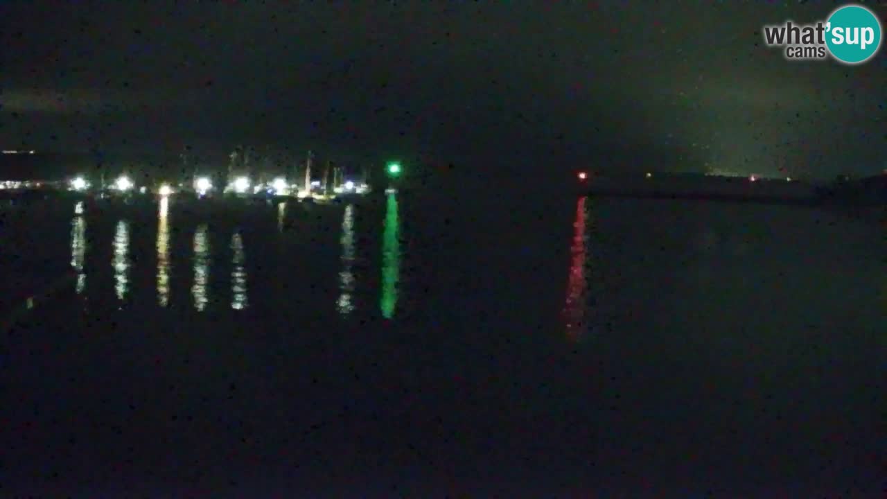 Webcam Sistiana – Vue sur la marina et la baie