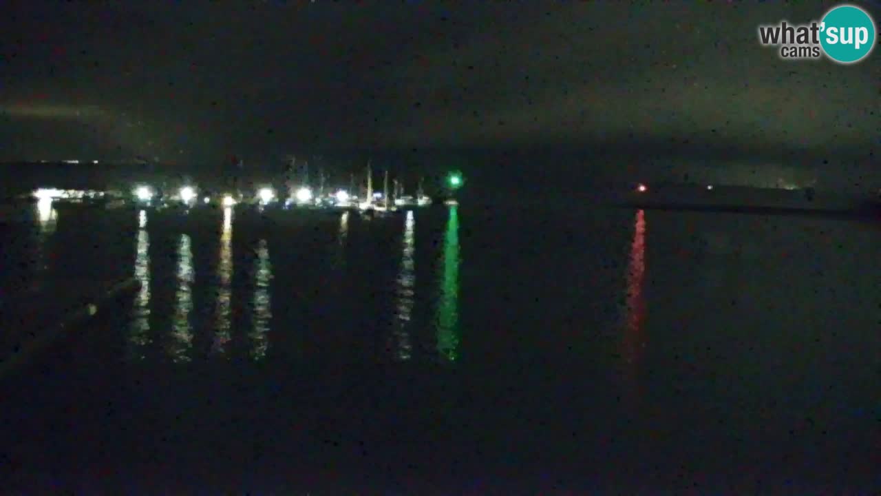 Webcam Sistiana – Vue sur la marina et la baie