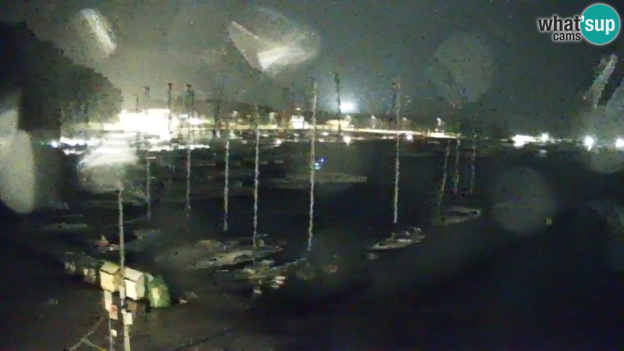 Webcam Sistiana – Vue sur la marina et la baie