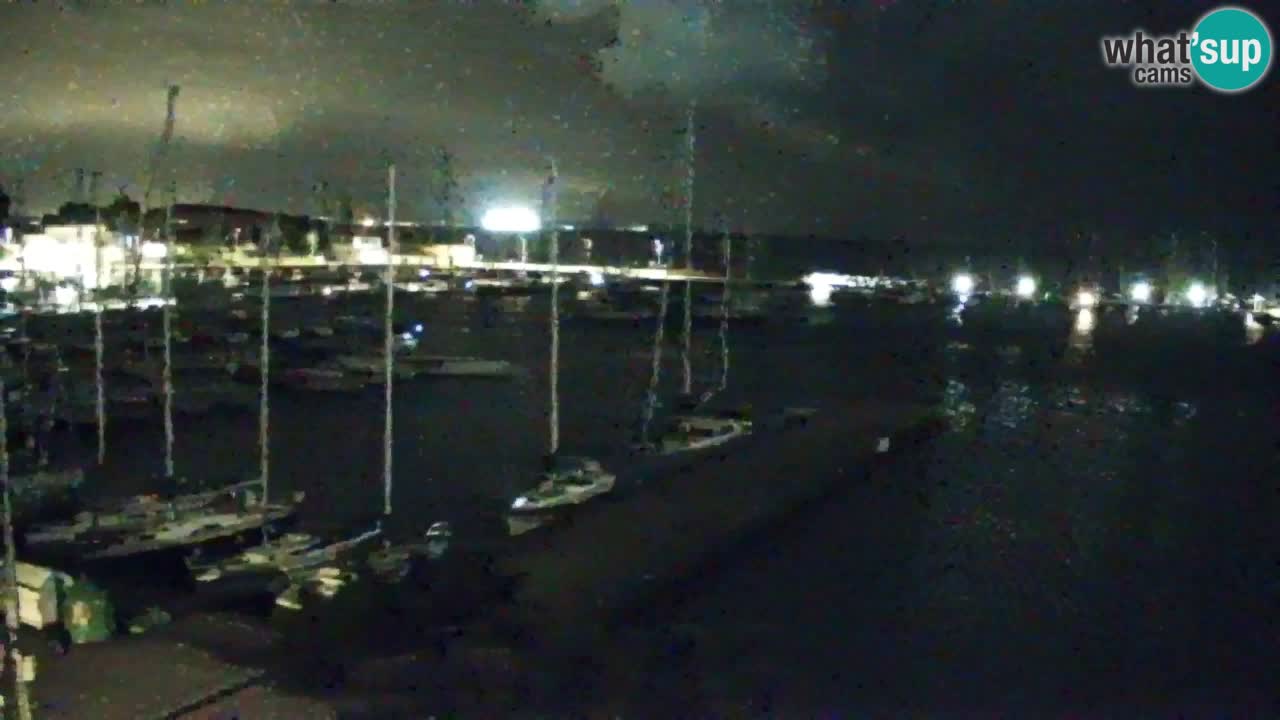 Webcam Sistiana – Pogled na marinu i zaljev