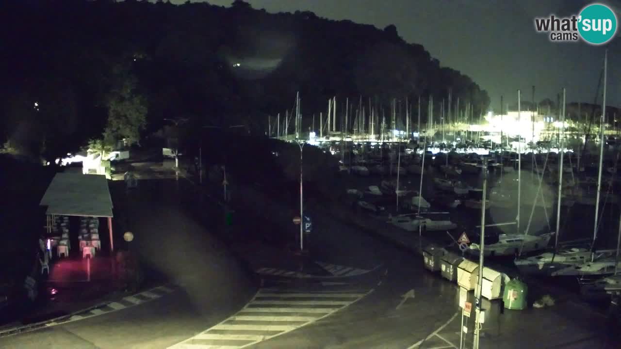 Webcam Sistiana – Vista sobre la marina y la bahía