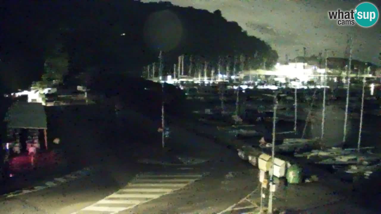 Webcam Sistiana – Vista sobre la marina y la bahía