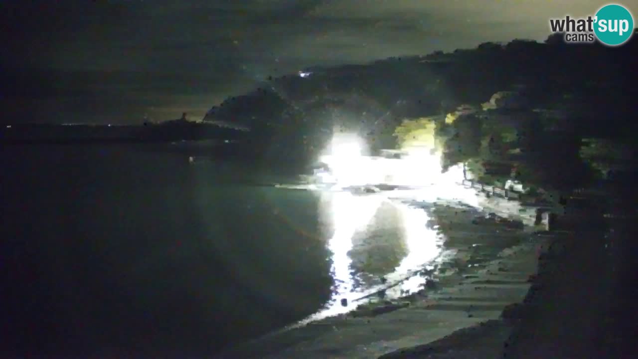 Webcam Sistiana – Vista sobre la marina y la bahía