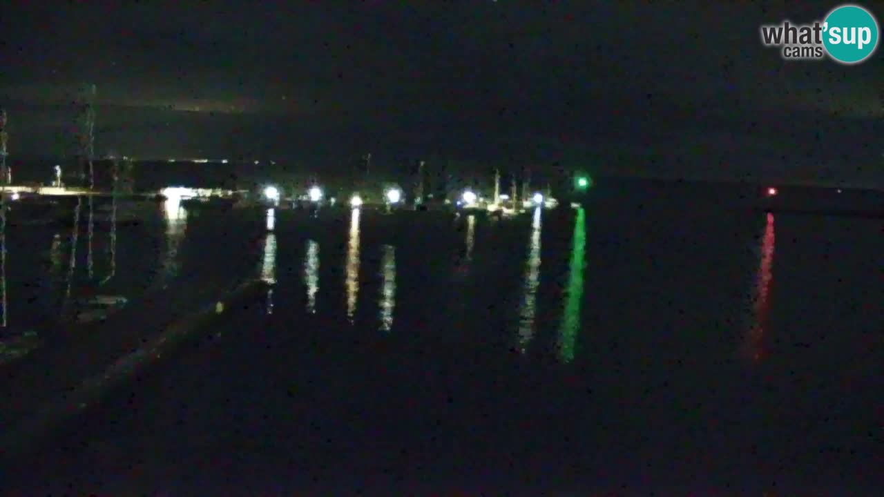 Webcam Sistiana – Pogled na marinu i zaljev
