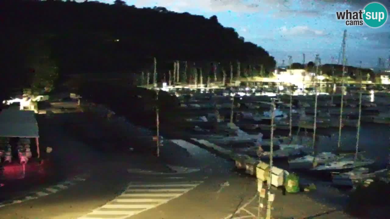Webcam Sistiana – Vue sur la marina et la baie