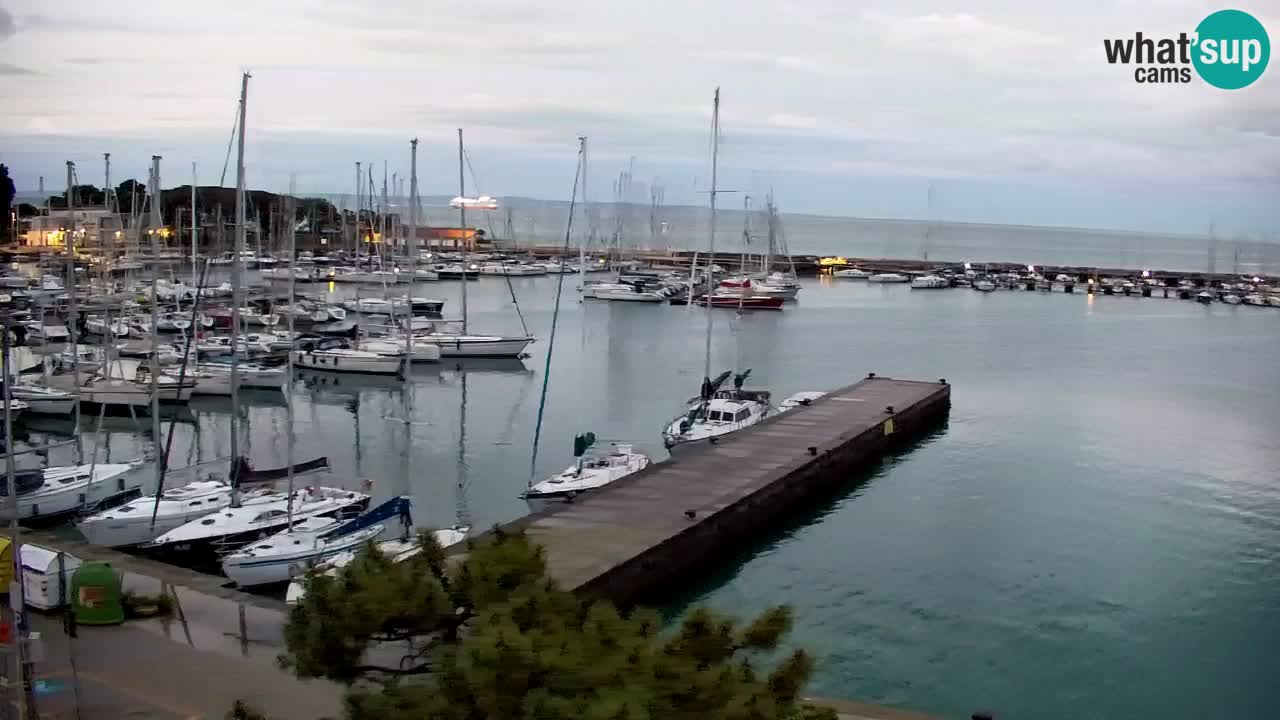 Webcam Sistiana – Blick auf Marina und Bucht