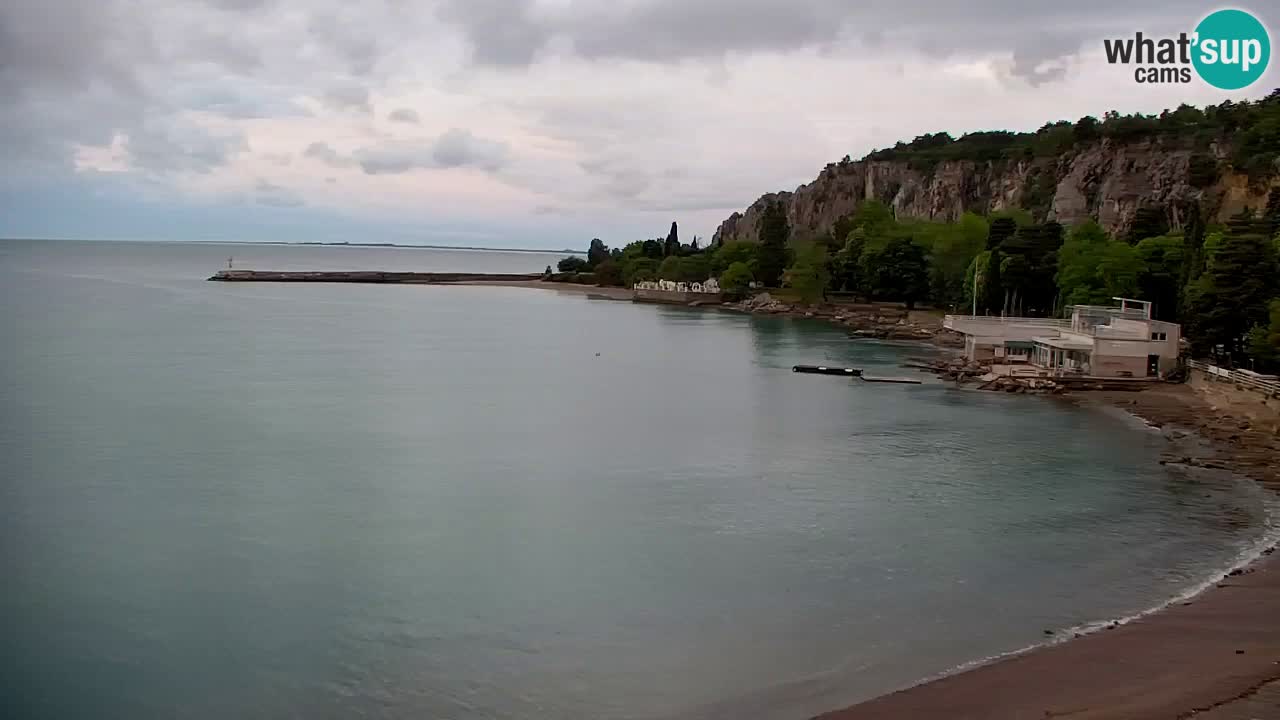 Webcam Sistiana – Blick auf Marina und Bucht