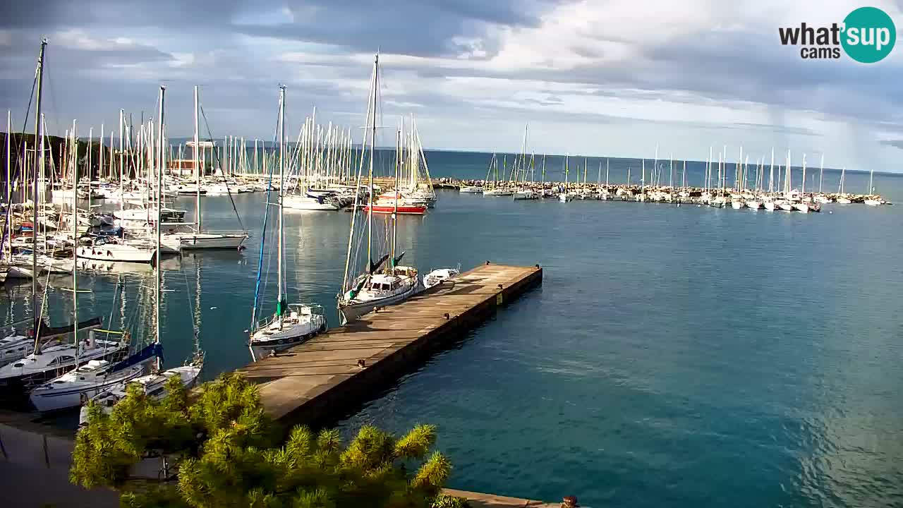 Webcam Sistiana – Vista sulla marina e sulla baia