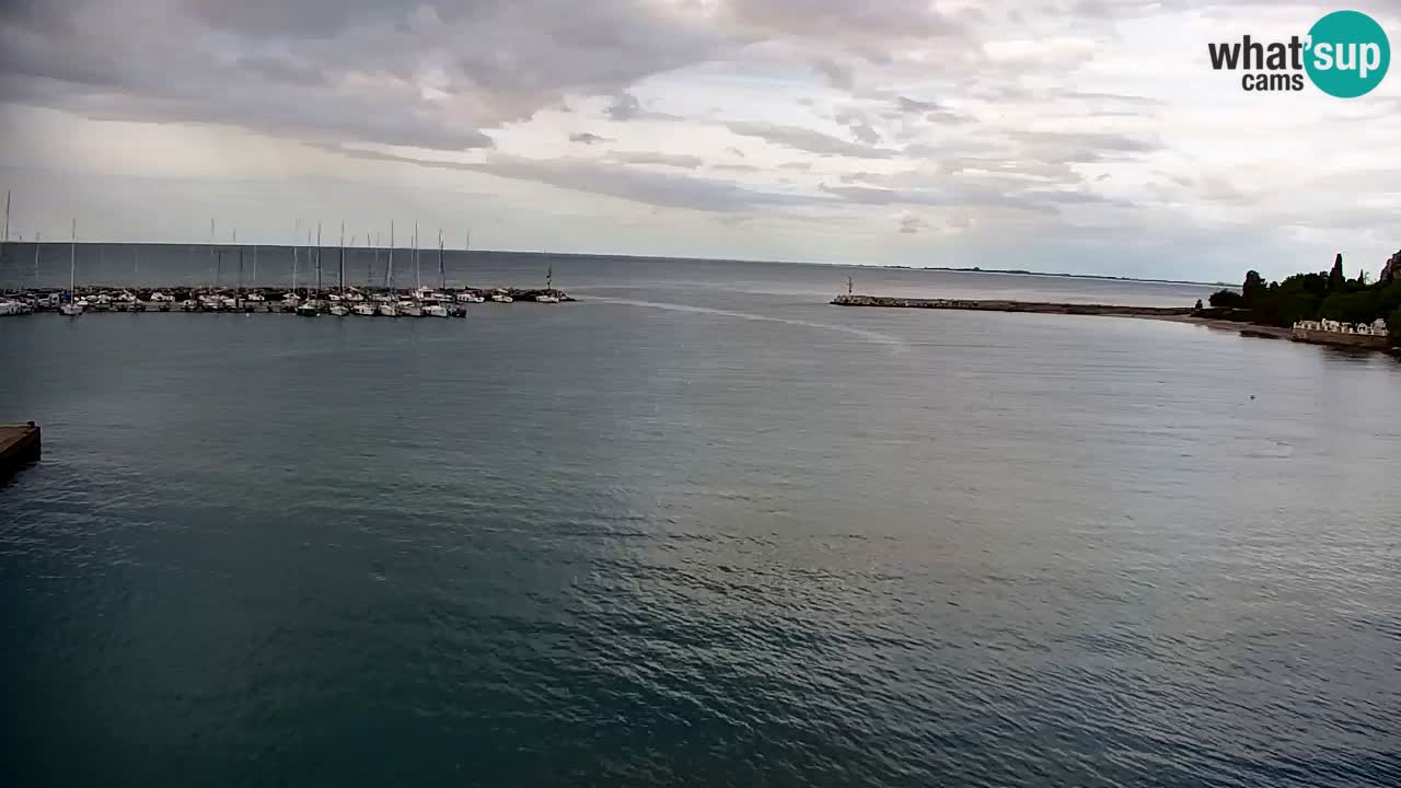 Webcam Sistiana – Blick auf Marina und Bucht