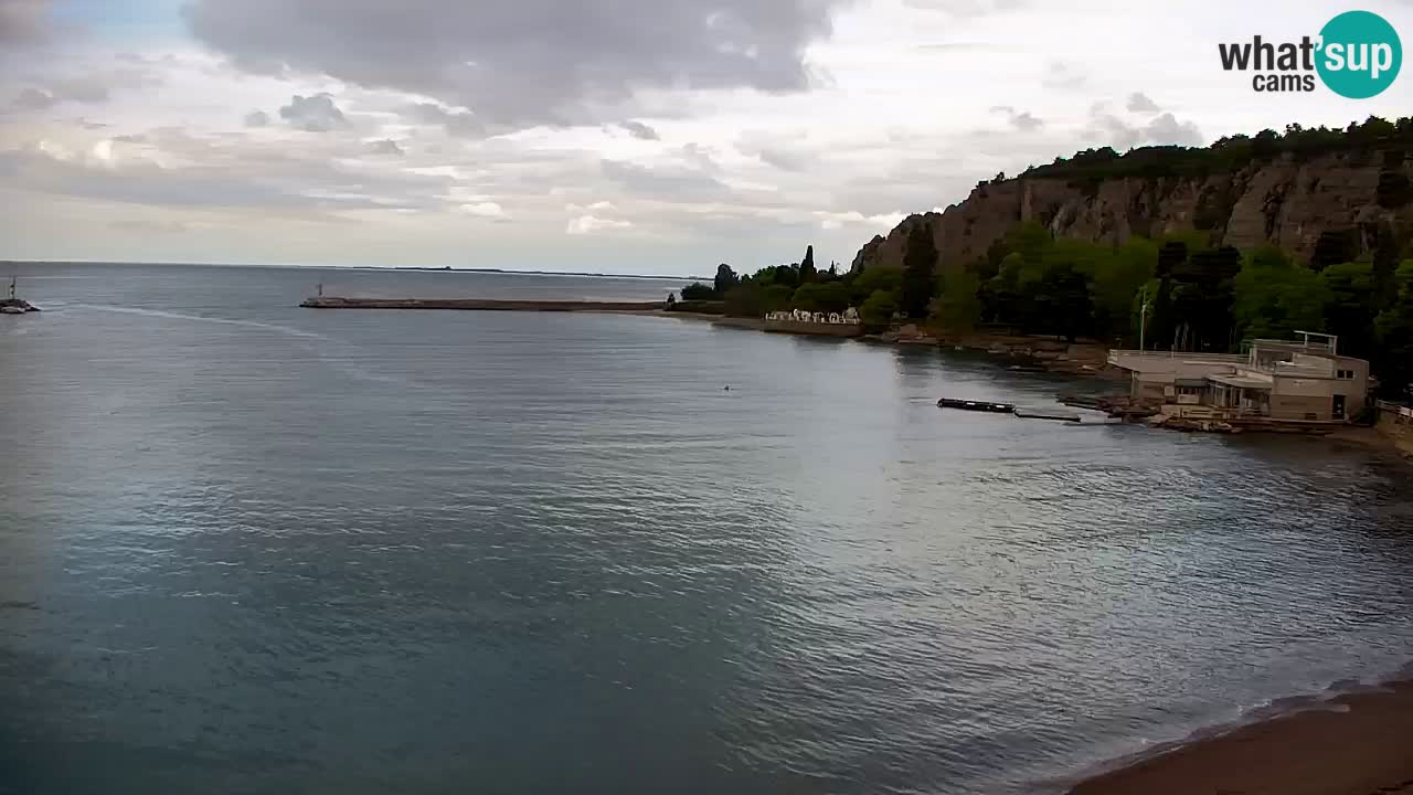 Webcam Sistiana – Blick auf Marina und Bucht
