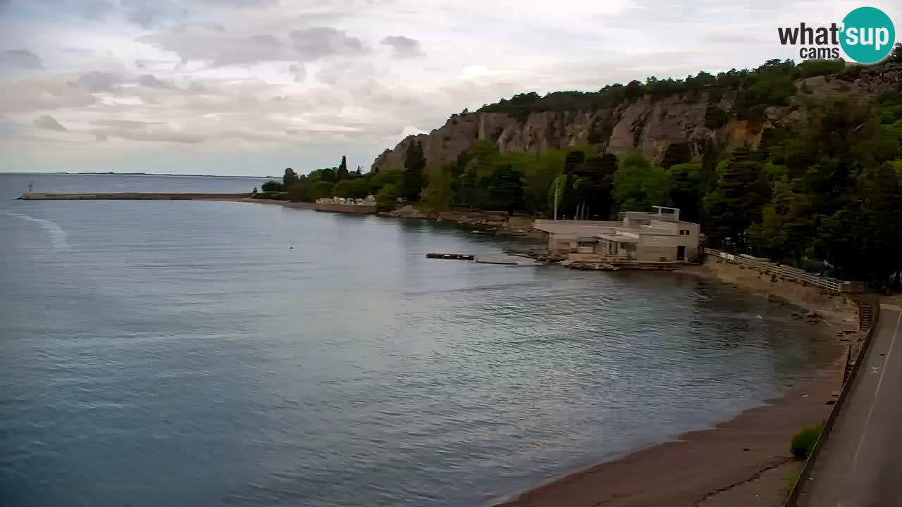 Webcam Sistiana – Blick auf Marina und Bucht