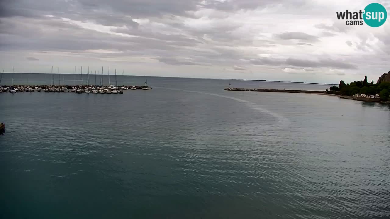 Webcam Sistiana – Blick auf Marina und Bucht