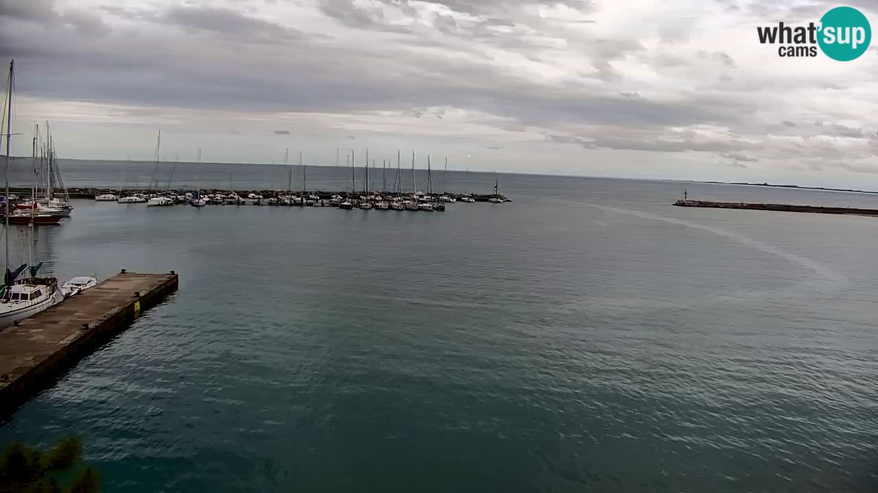 Webcam Sistiana – Vista sobre la marina y la bahía