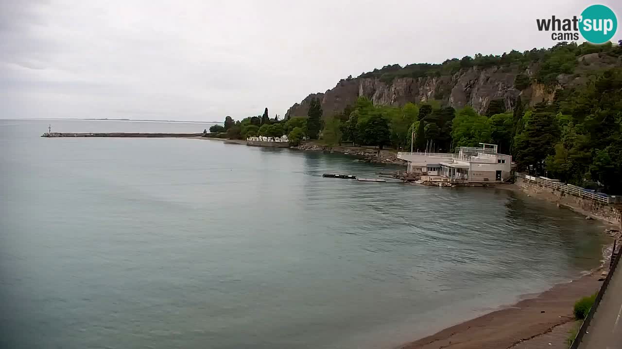 Webcam Sistiana – Blick auf Marina und Bucht