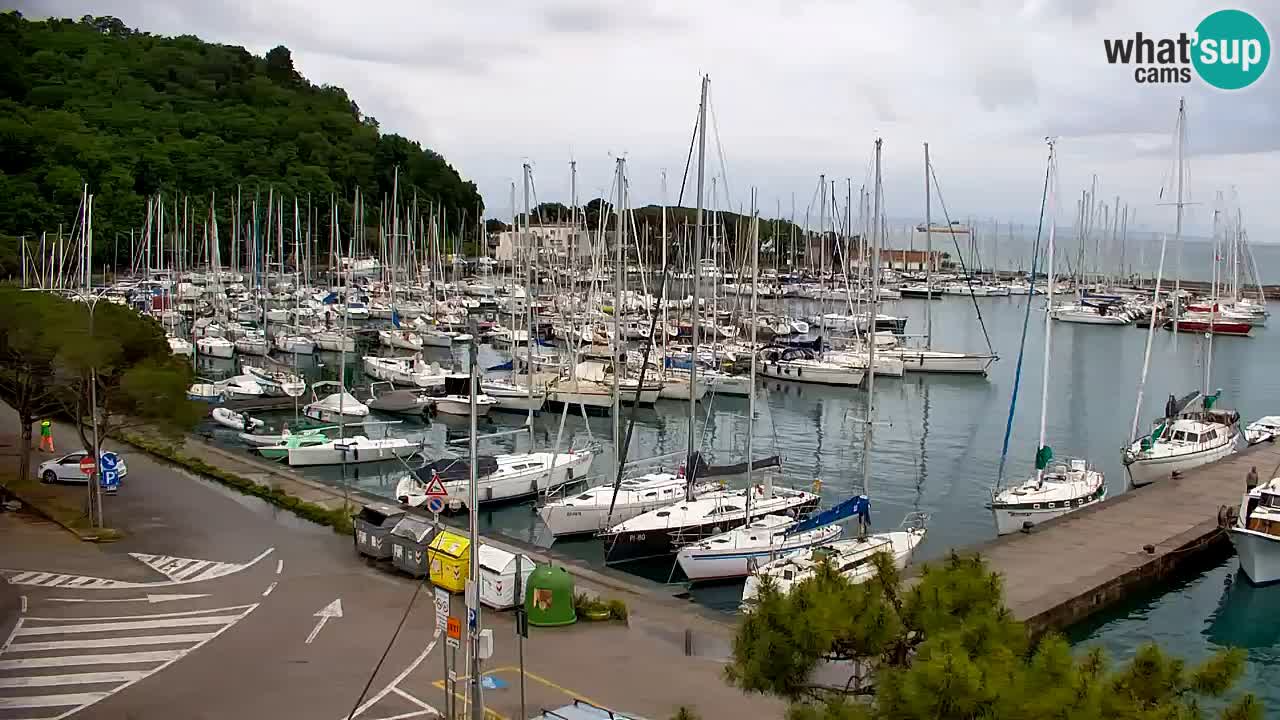 Webcam Sistiana – Blick auf Marina und Bucht