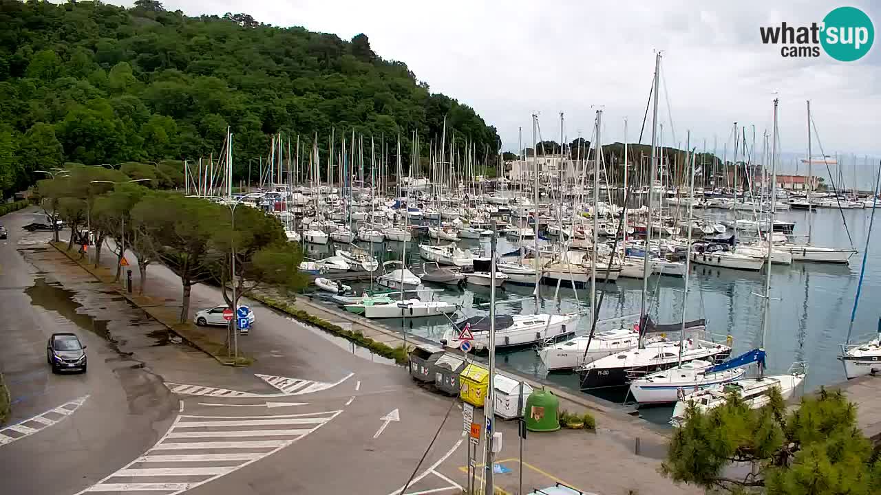 Webcam Sistiana – Blick auf Marina und Bucht
