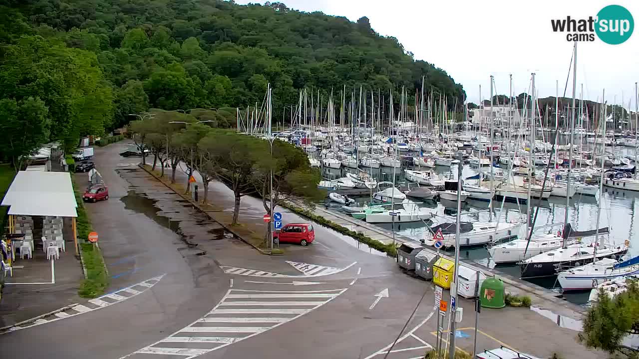 Webcam Sistiana – Vista sulla marina e sulla baia