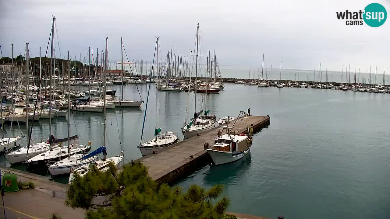 Webcam Sistiana – Blick auf Marina und Bucht