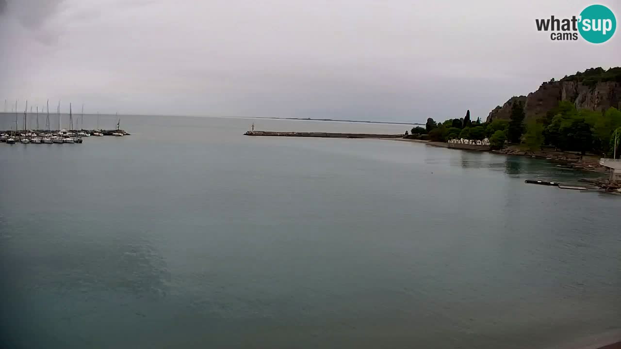 Webcam Sistiana – Vista sulla marina e sulla baia