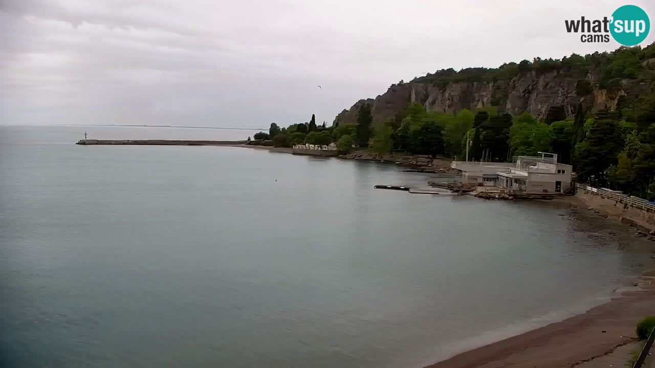 Webcam Sistiana – Vista sulla marina e sulla baia