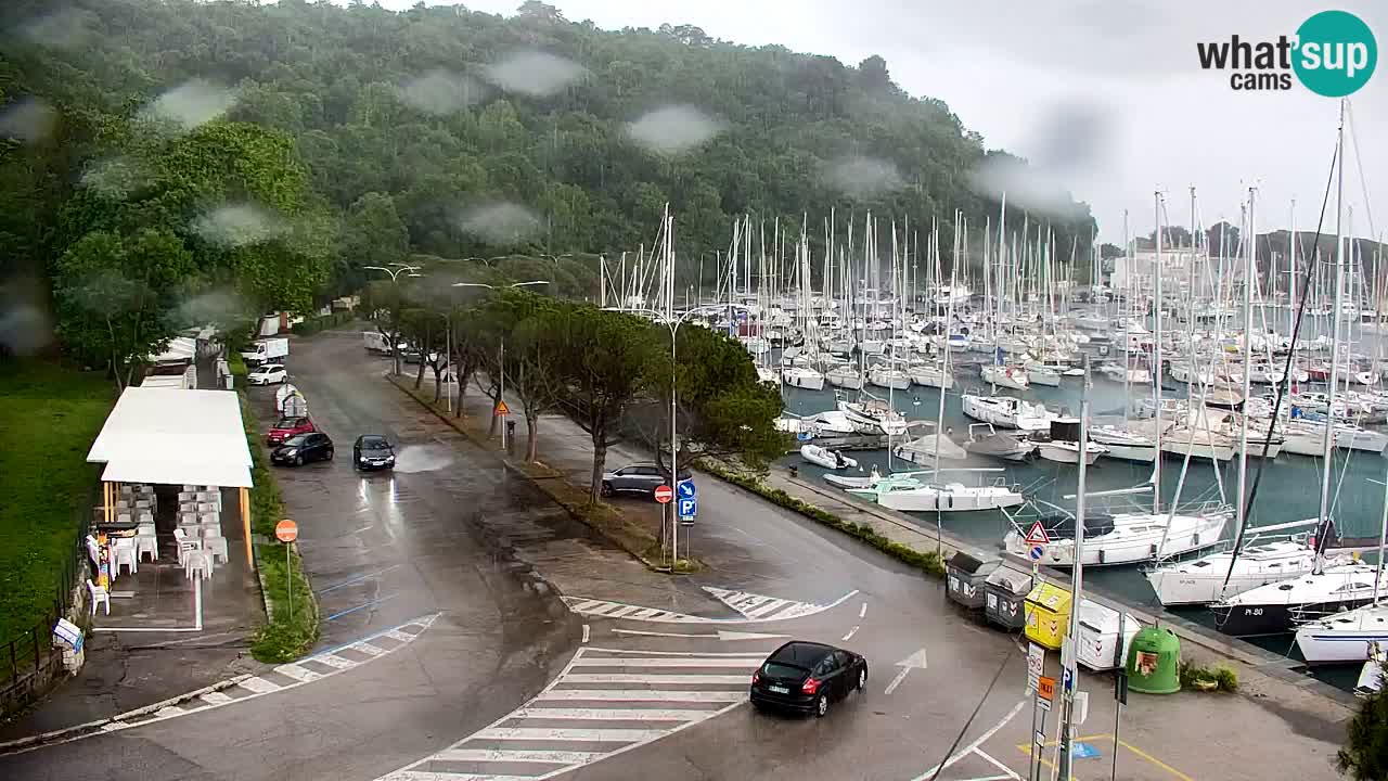 Webcam Sistiana – Blick auf Marina und Bucht