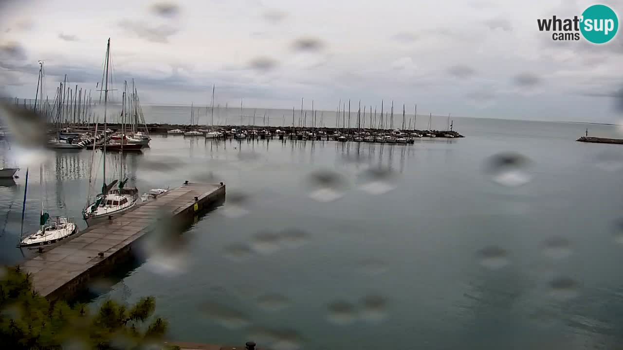Webcam Sistiana – Vue sur la marina et la baie