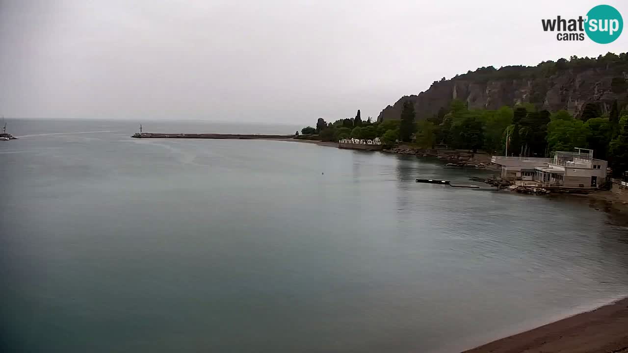 Webcam Sistiana – Vista sulla marina e sulla baia
