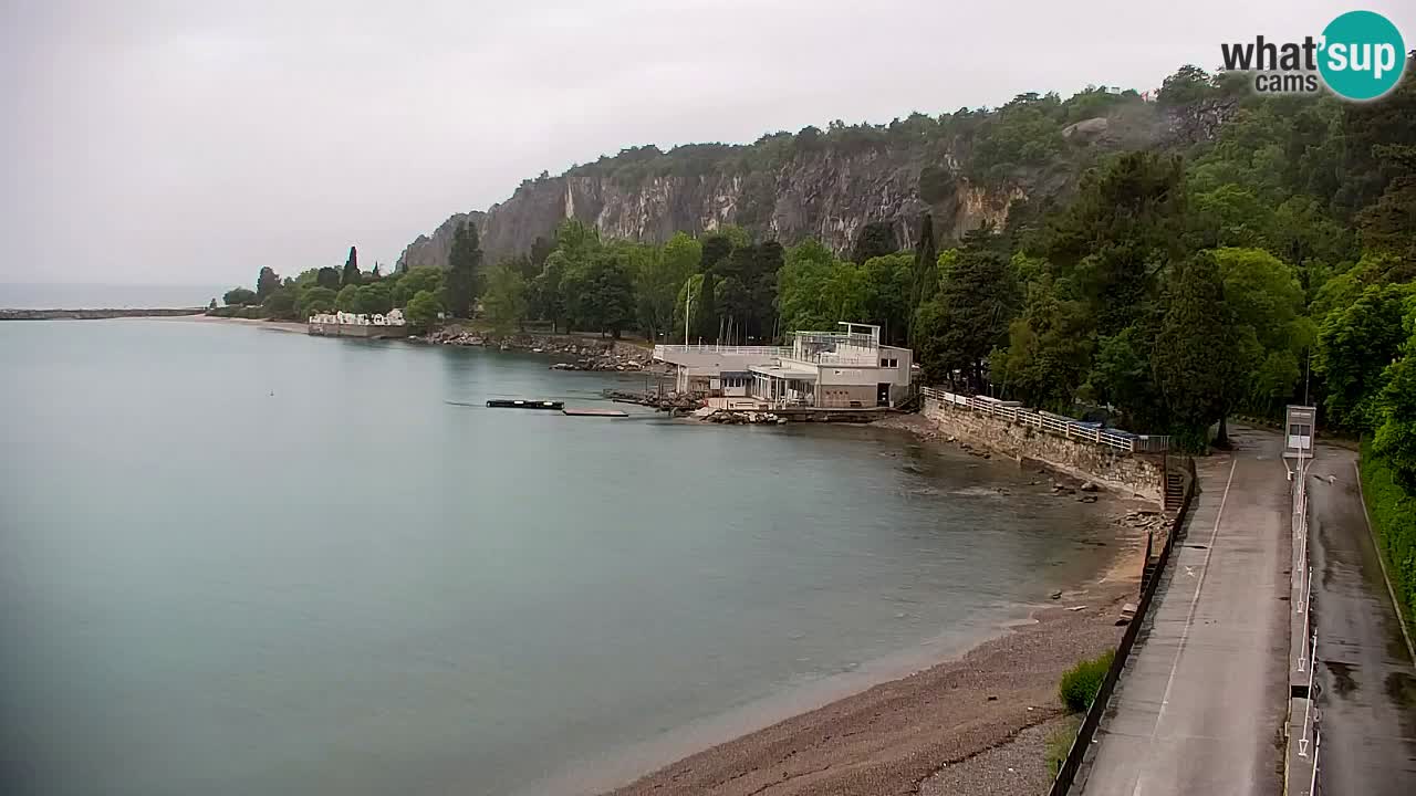 Webcam Sistiana – Blick auf Marina und Bucht