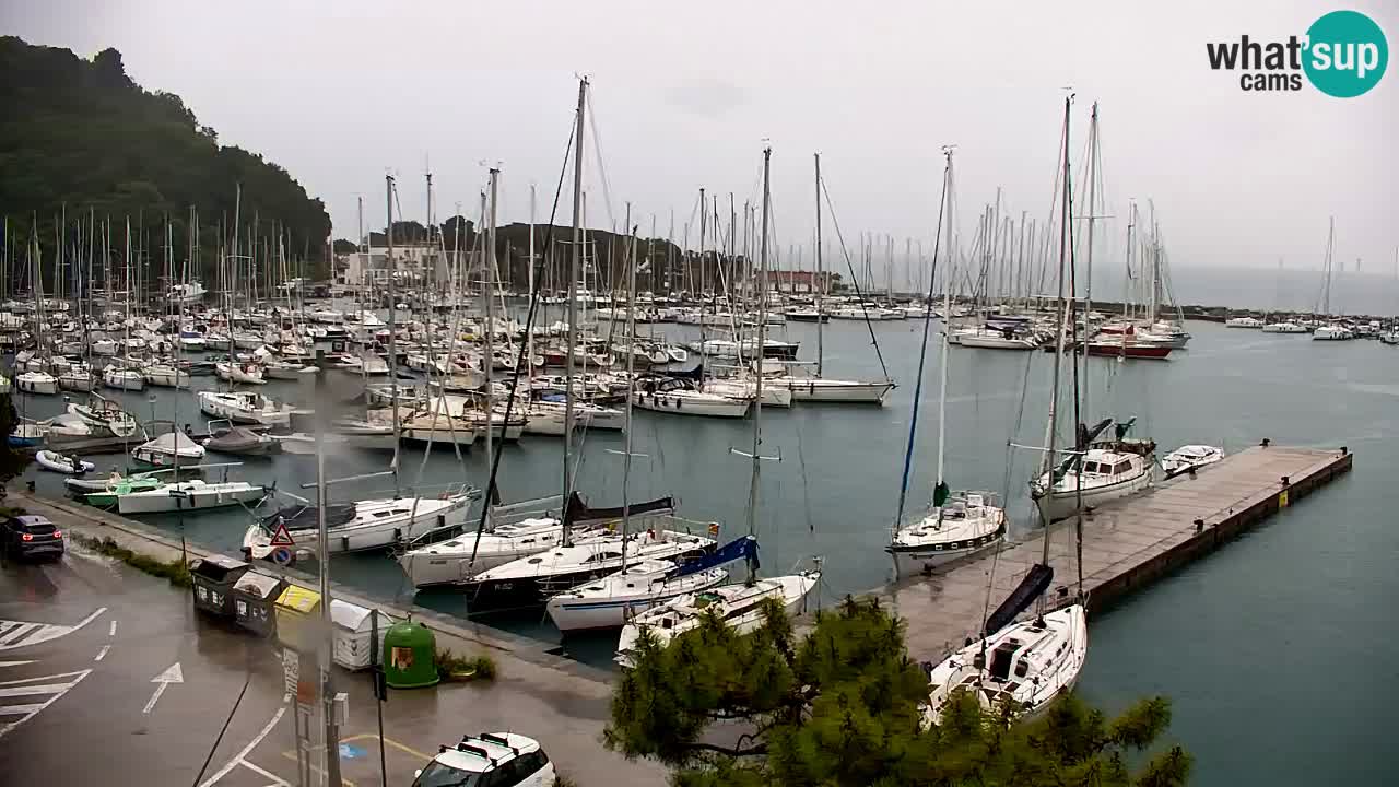 Webcam Sistiana – Blick auf Marina und Bucht