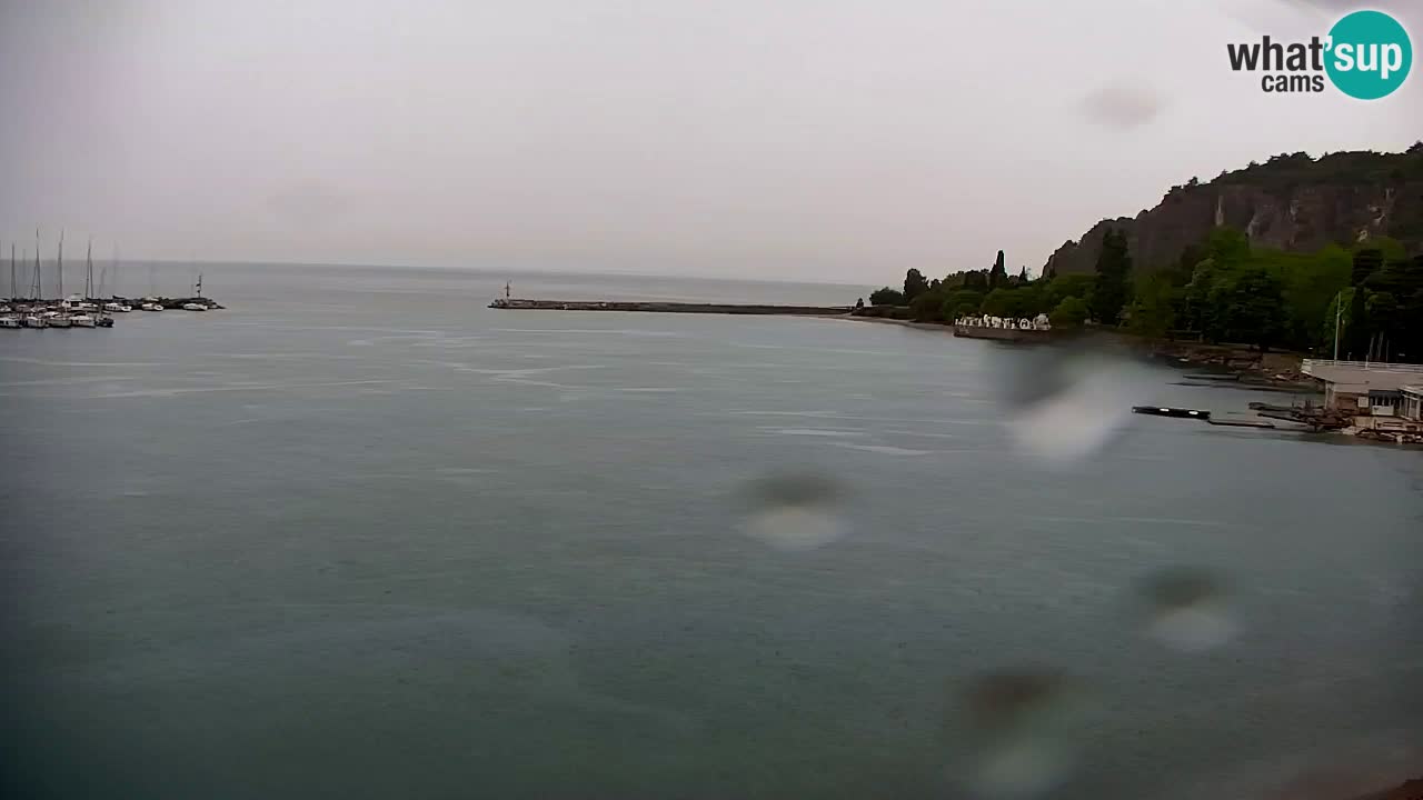 Webcam Sistiana – Vista sobre la marina y la bahía