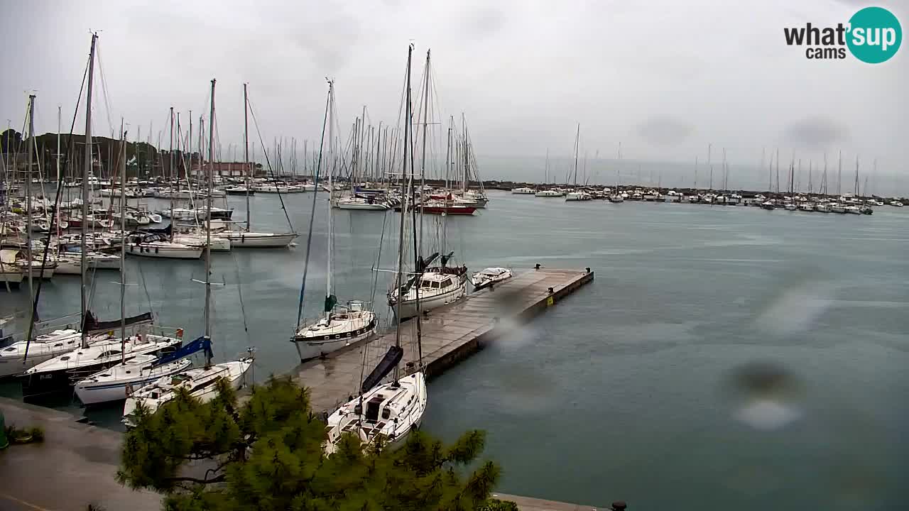 Webcam Sistiana – Blick auf Marina und Bucht