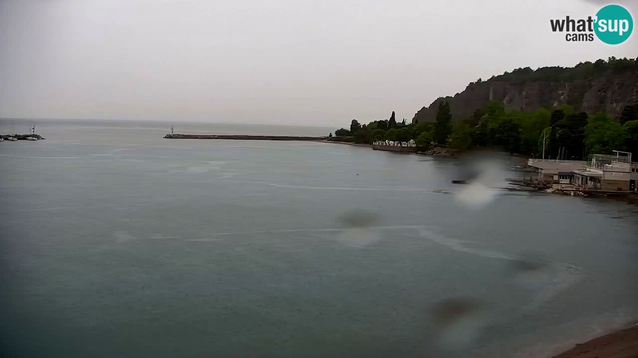 Webcam Sistiana – Pogled na marinu i zaljev