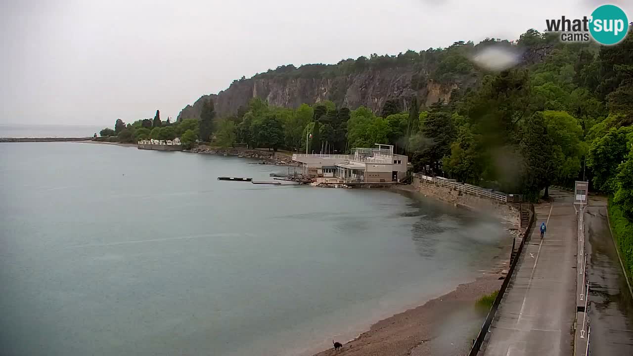Webcam Sistiana – Vista sulla marina e sulla baia