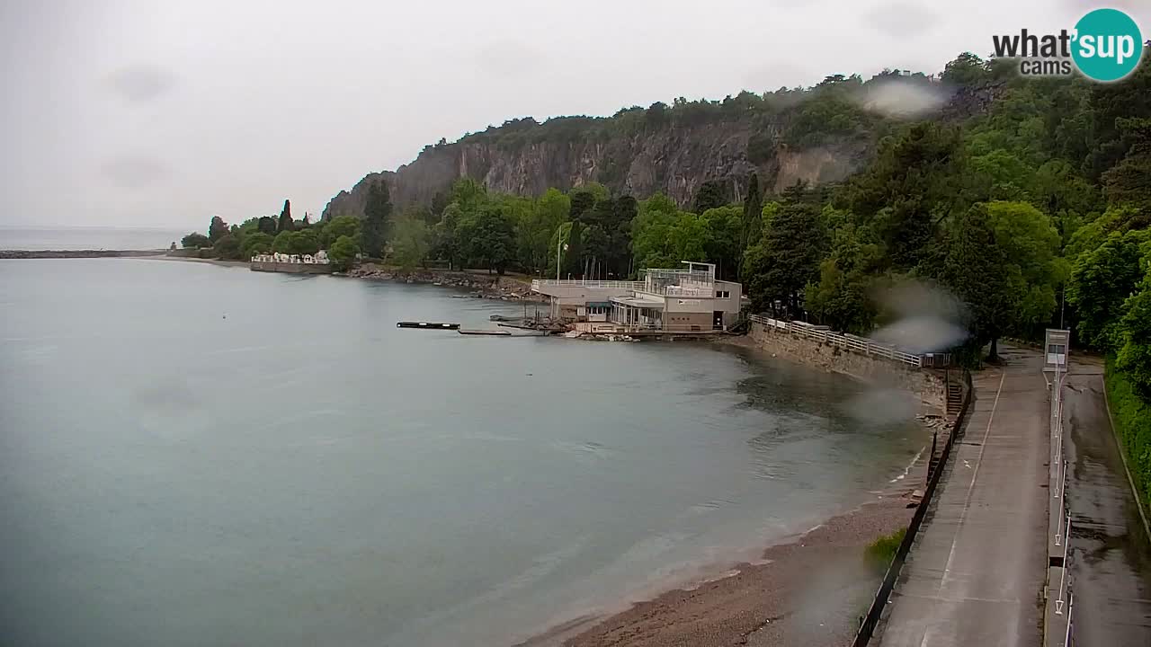 Webcam Sistiana – Pogled na marinu i zaljev
