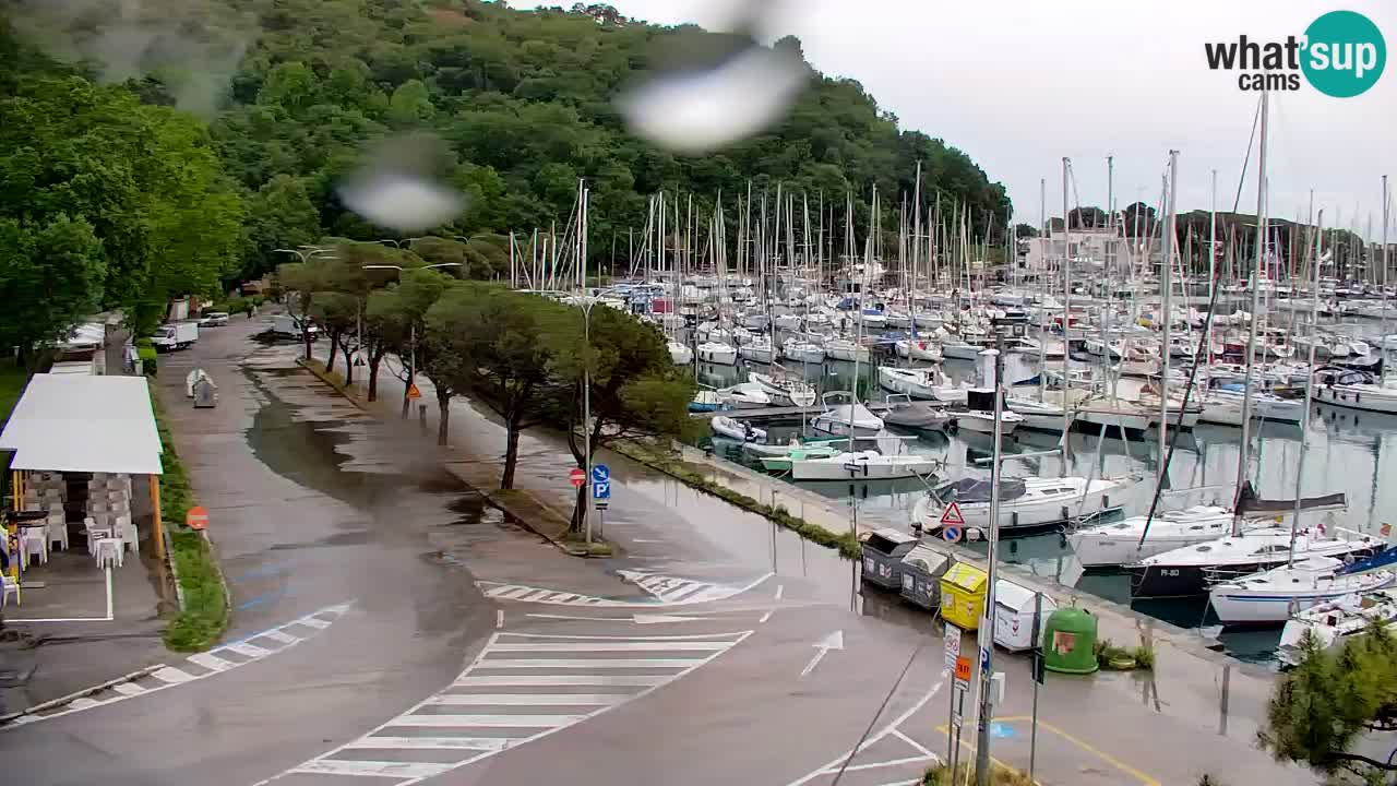 Webcam Sistiana – Vista sulla marina e sulla baia