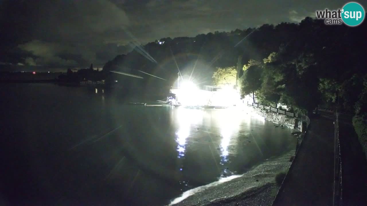 Webcam Sistiana – Vista sobre la marina y la bahía
