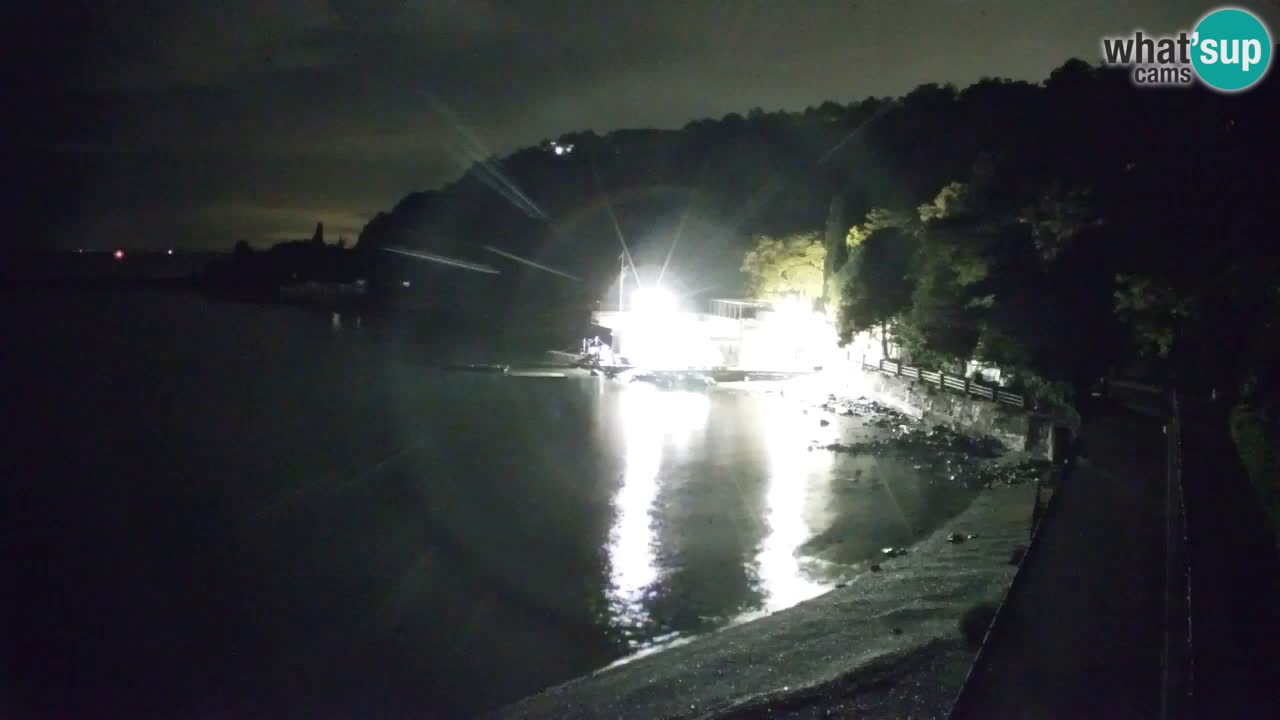 Webcam Sistiana – Pogled na marinu i zaljev