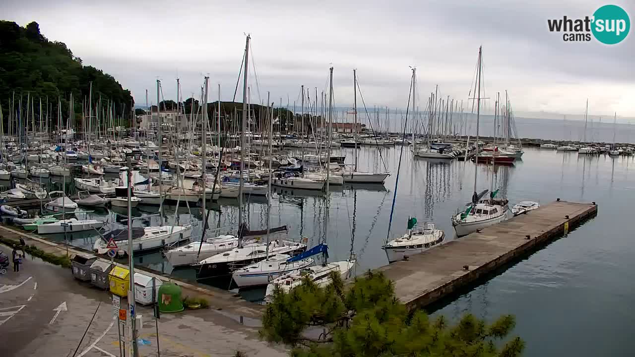 Webcam Sistiana – Vista sulla marina e sulla baia