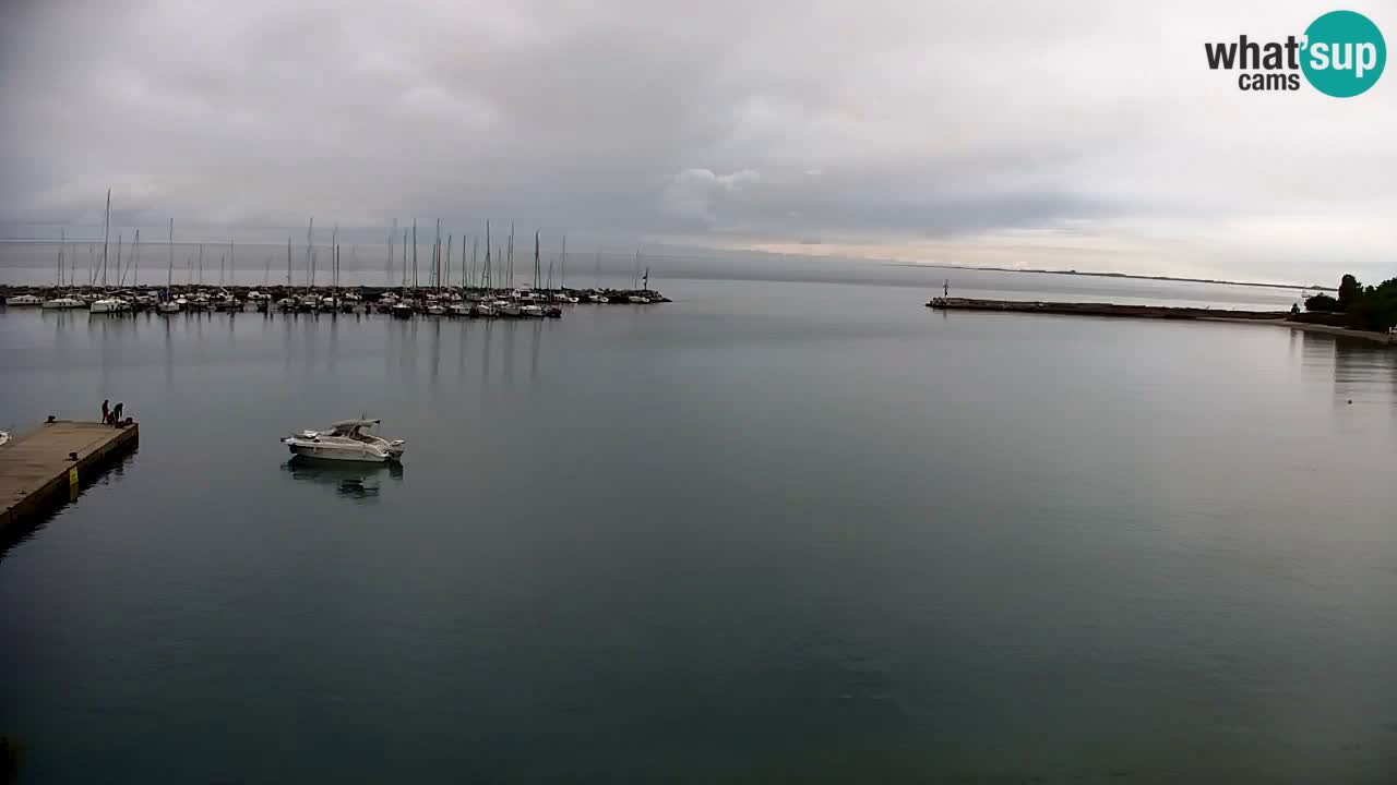 Webcam Sistiana – Vue sur la marina et la baie