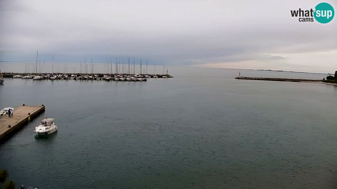 Webcam Sistiana – Vue sur la marina et la baie
