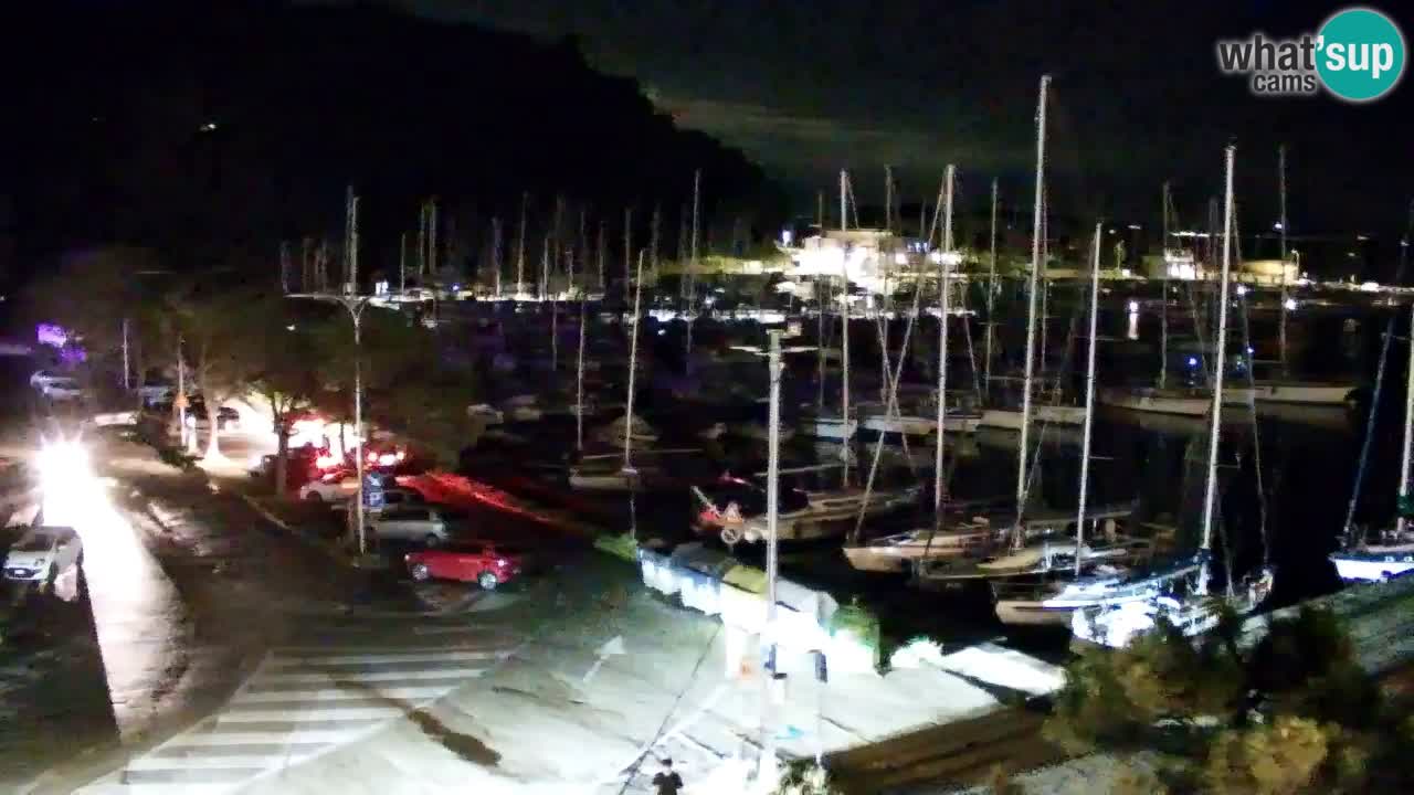 Webcam Sistiana – Pogled na marinu i zaljev