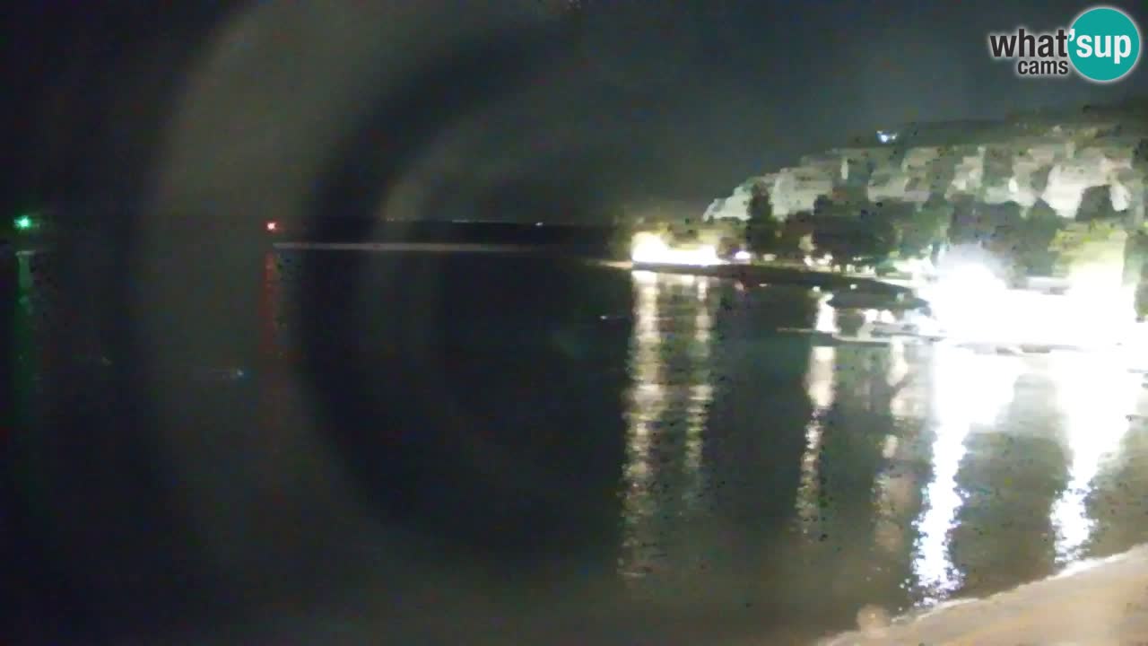 Webcam Sistiana – Vue sur la marina et la baie
