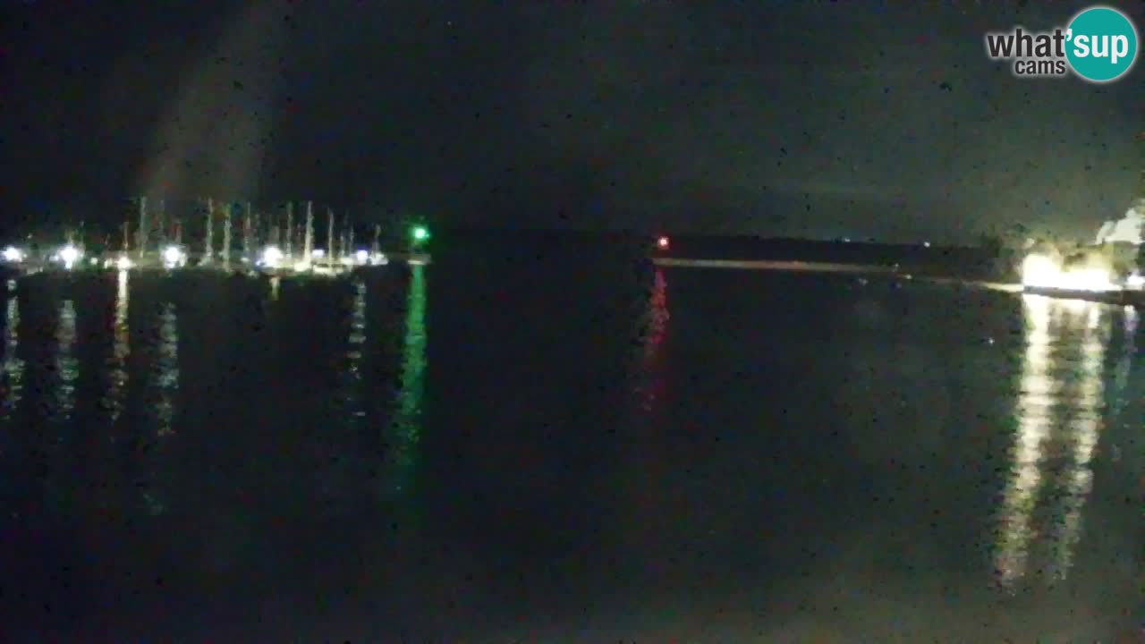 Webcam Sistiana – Blick auf Marina und Bucht