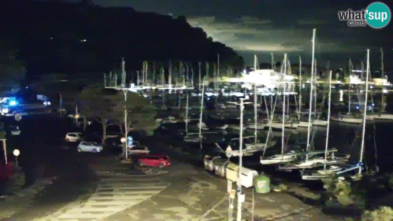 Webcam Sistiana – Vista sobre la marina y la bahía