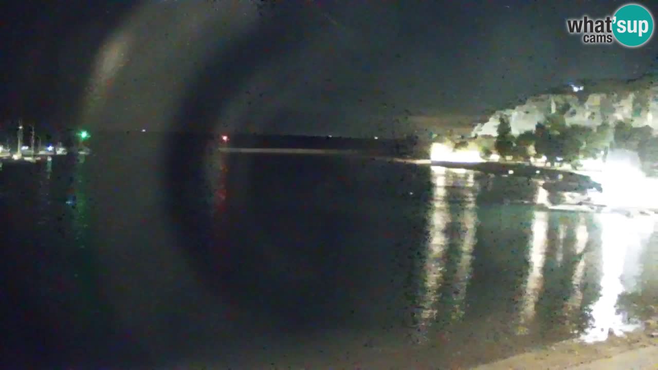 Spletna kamera Sesljan (Sistiana) – Pogled na marino in zaliv