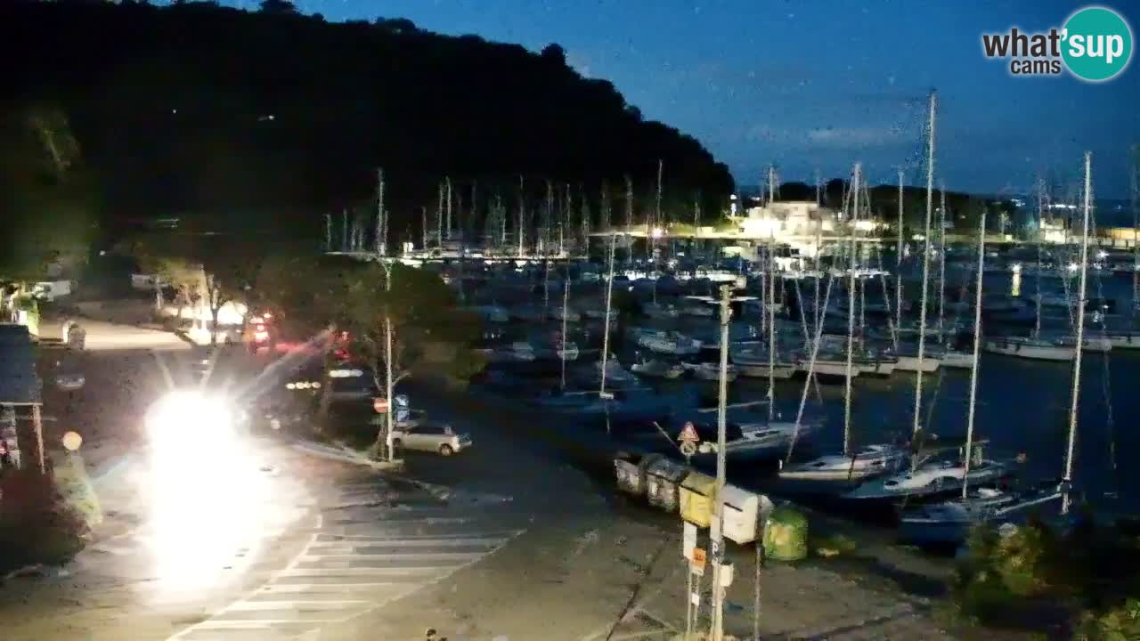Webcam Sistiana – Vista sobre la marina y la bahía
